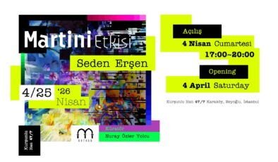 ArtHan Galeri, İstanbul Karaköy’de yer alan tarihi Kurşunlu Han’da Seden Erşen’in Martini Etkisi’ne ev sahipliği yapıyor.